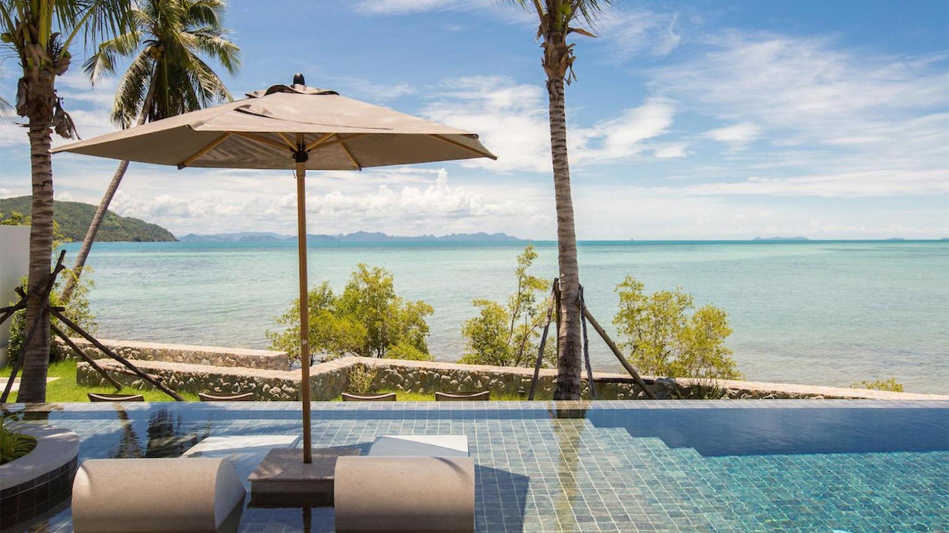 Exclusive Sea Renity A Beachfront Villa Retreat Sleeps 12 Adults And 6 Kids Laem Sor Exterior foto